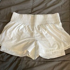 gilly hicks white shorts